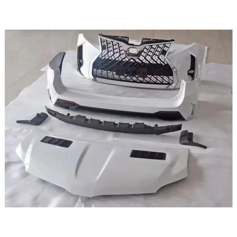 

Good quality Car body kit Sienna Upgraded LM 2011-2020 front rear bumper grille grill hood
