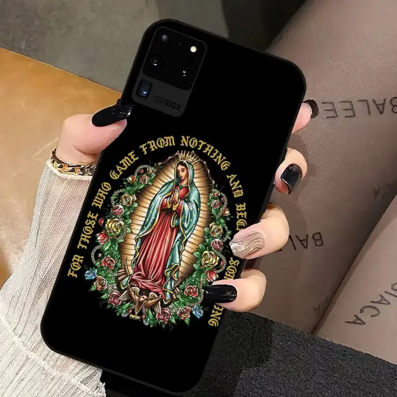 Virgin Mary Phone Case For Samsung Galaxy A11 A12 A20 A21 A73 A80 A91 s E Shell