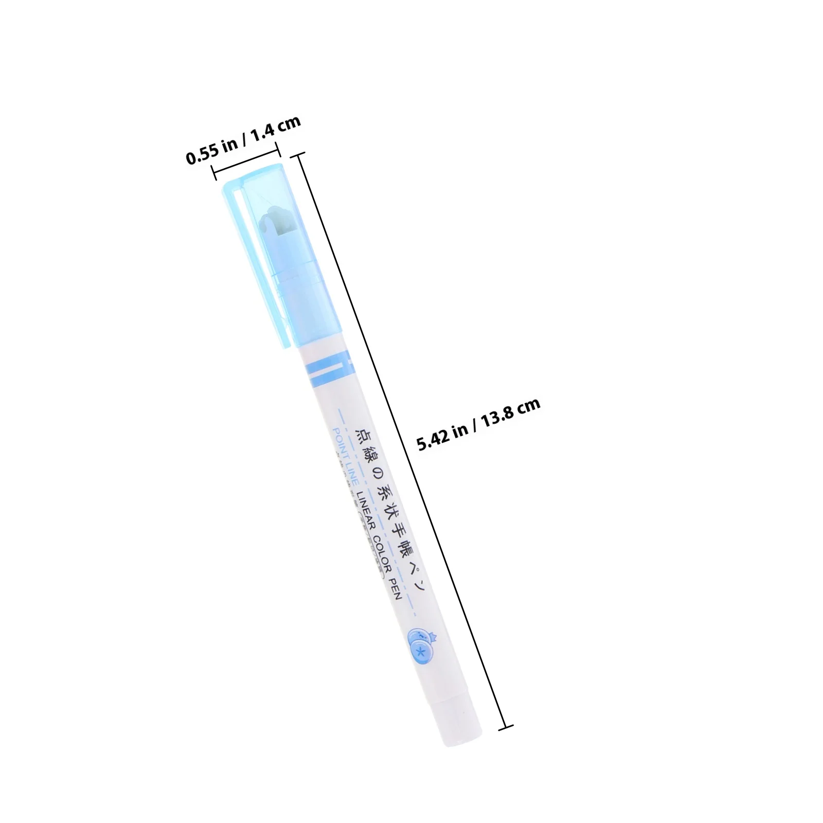 6Pcs Pastel Highlighter Pens Chisel Tip Vibrant Colors Soft Tip Longlasting Easy Highlight for School Office Study Notes