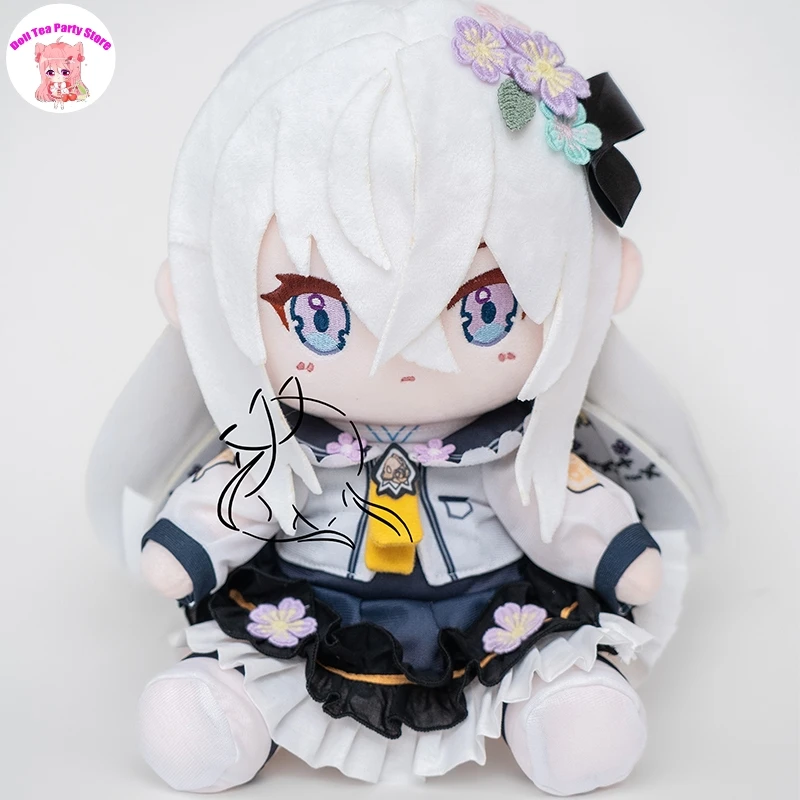 

Game Blue Archive Shirasu Azusa 30cm Plush Doll Cartoon Dress Up Stuffed Cotton Toy Sitting Posture Pillow Adorable Fan Gift