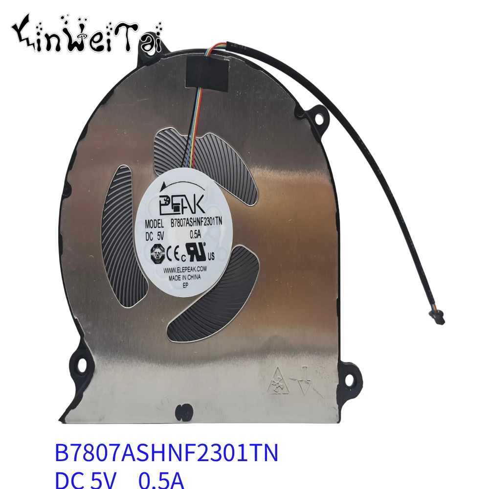 

CPU Fan For HUAWEI MateBook D 16 2024 Notebook MCLG-X MODEL B7807ASHNF2301TN DC 5V 0.5A PEK51661XYD B7807ASHNF2301TN B75D6HA23A6