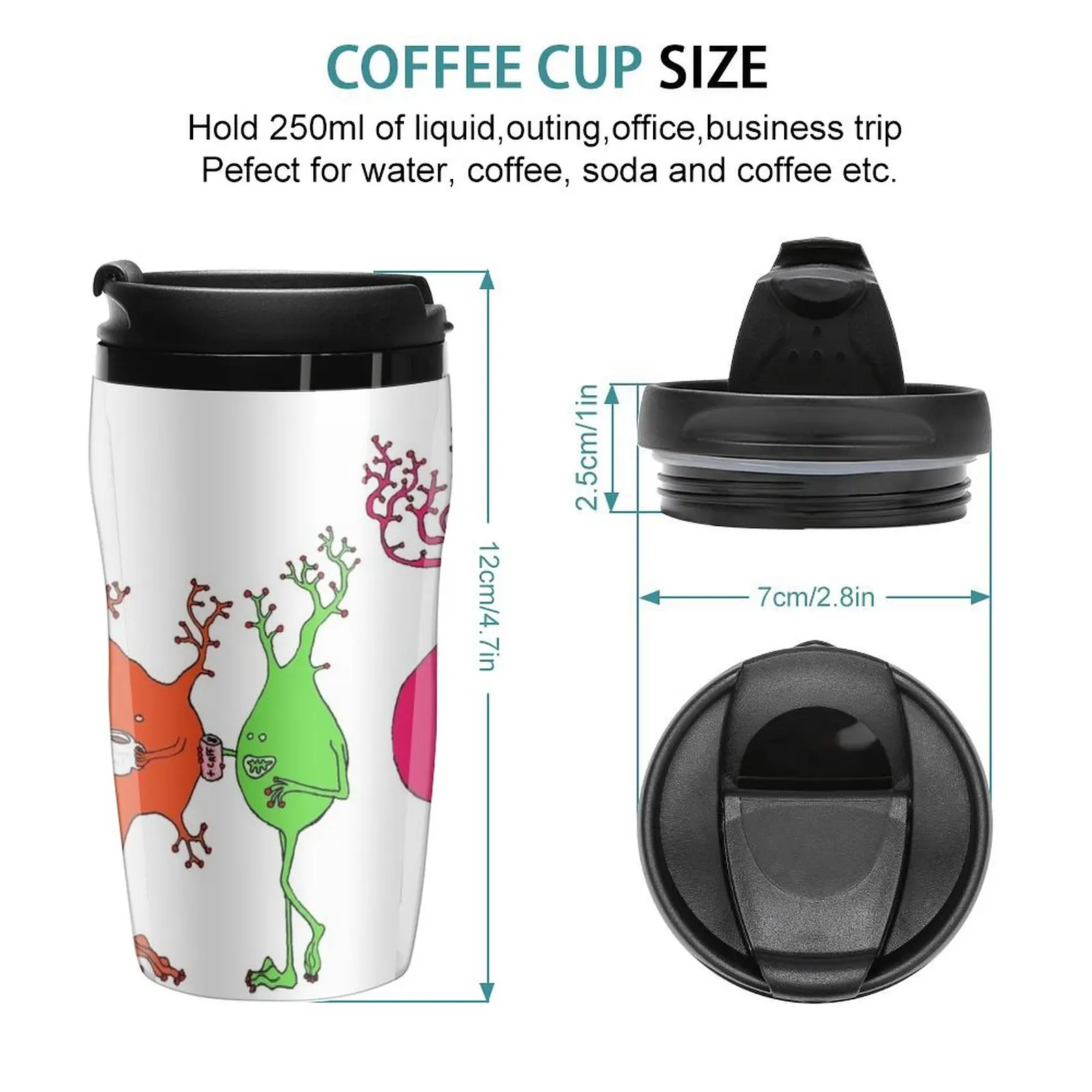 New Neural Networking Travel Coffee Mug Espresso Coffee Cups Coffee Cups Sets Cup For Coffee