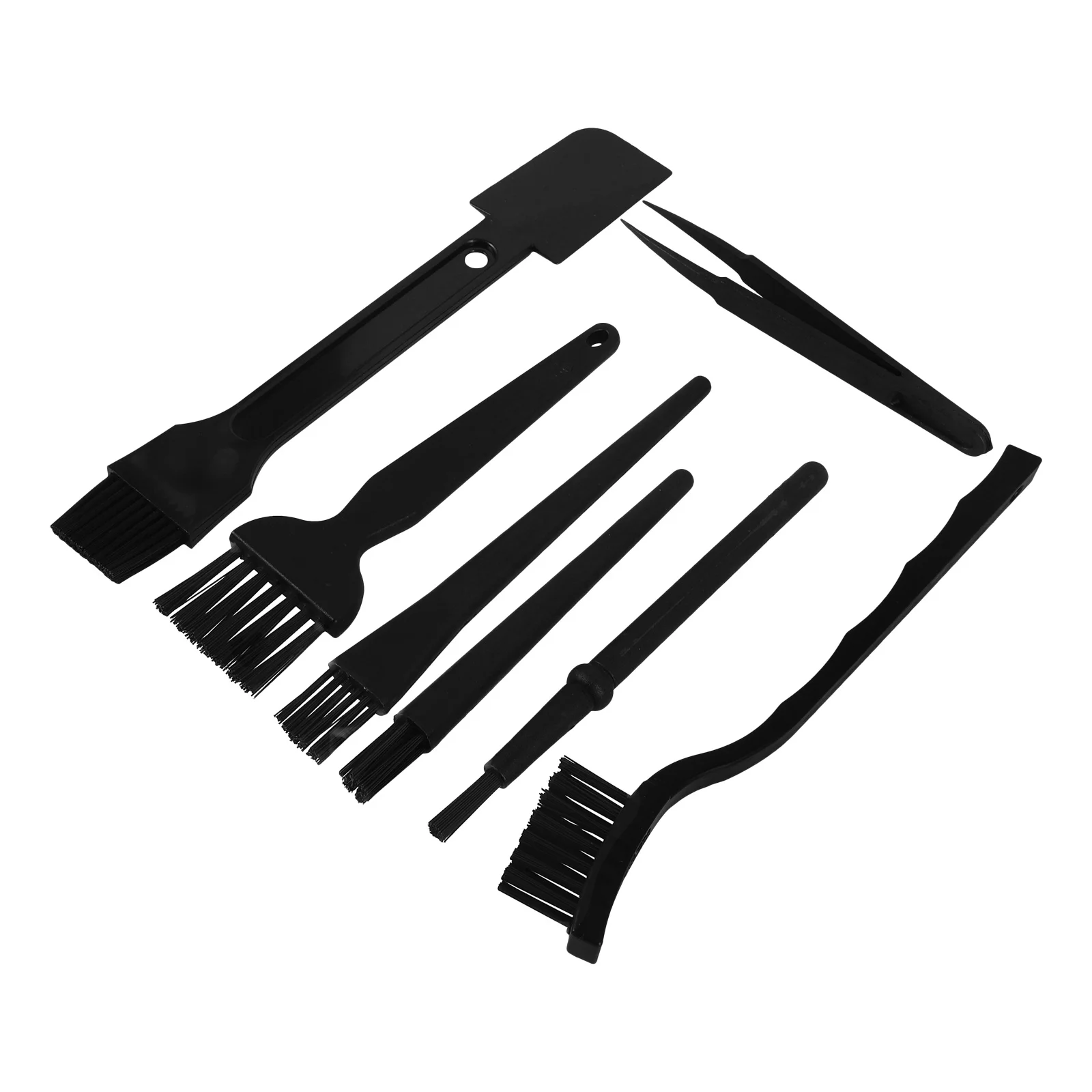 

7Pcs Anti Static Brush Set Lightweight Electronics Cleaning Kit Keyboard Laptop Computer Cleaner Tools Keyboard Cleaning Kit