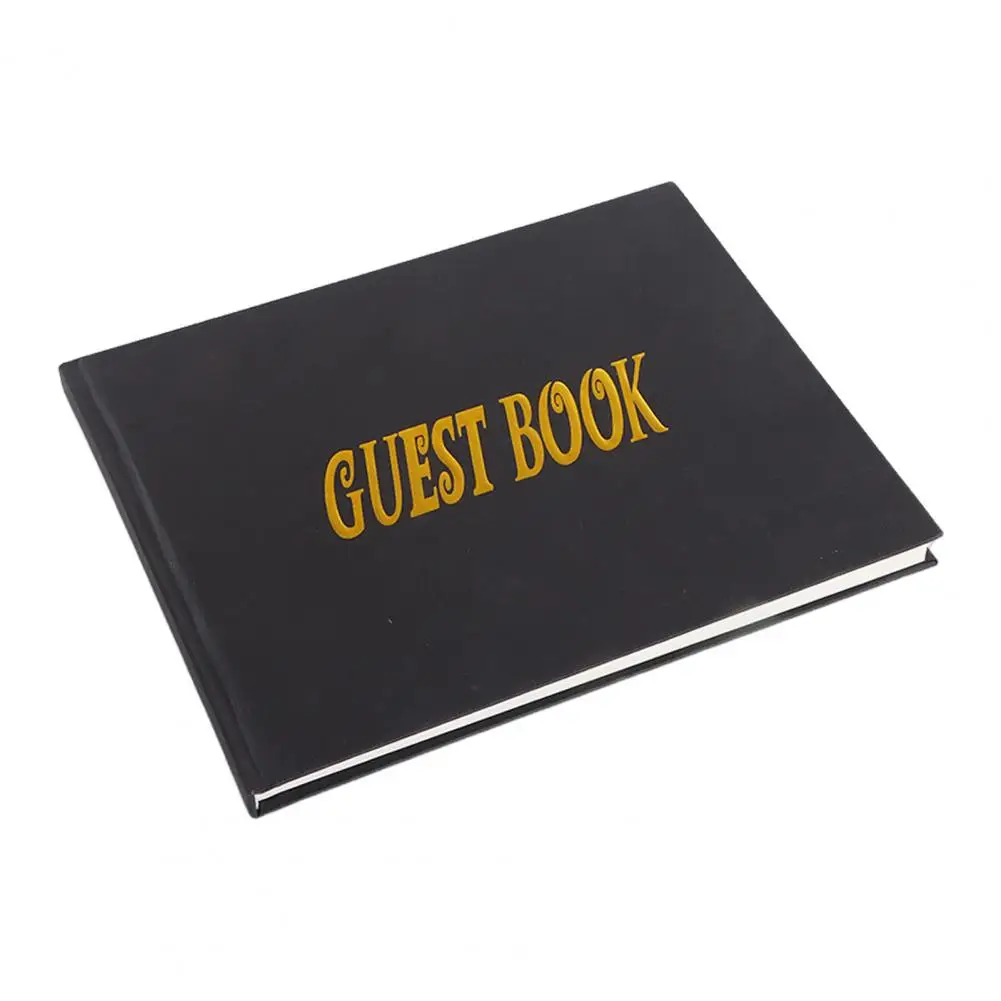 Wedding Guest Book Bookmark Guest Book Elegant Wedding Baby Shower Guest Book Set with Polaroid Photo Pages for Celebration