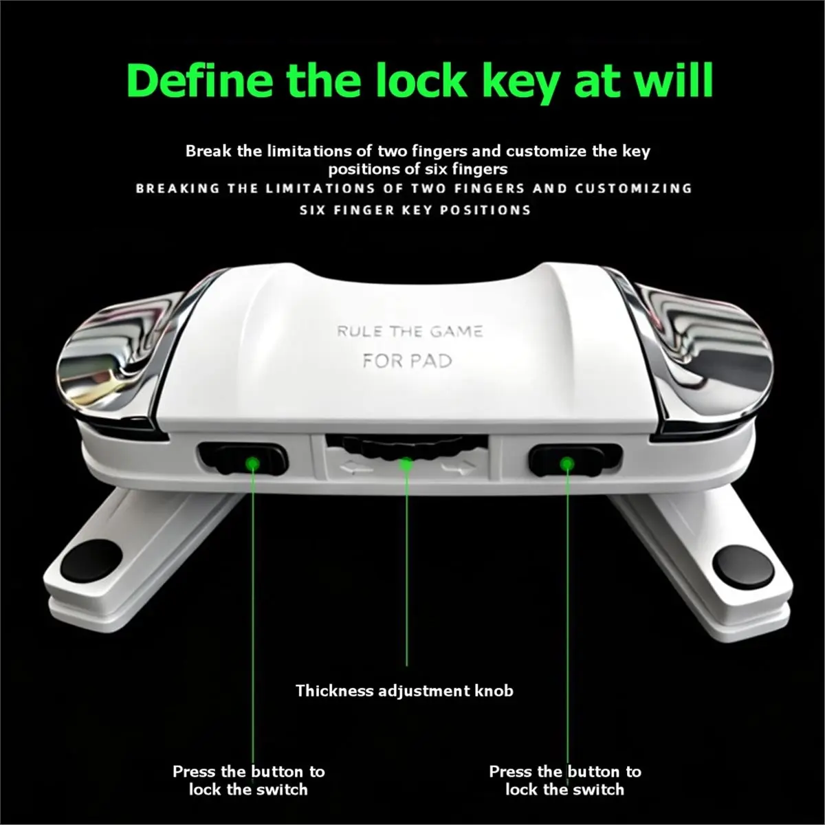 P1 Tablet Gamepad for Mobile Tablet Gamepad Assisting in Fast-Paced Shootin Mobile Games