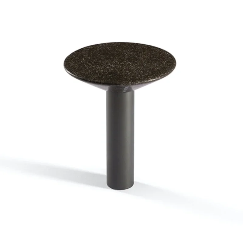 

Nordic Natural Marble Toilet Roller Black Brass Paper Drawing Round Punched Tissue Holder