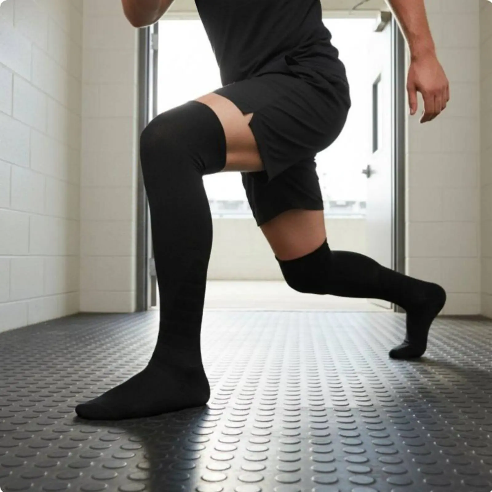 

Field Ice Sport Socks Sweat-Wicking over-the-Knee Sports Socks Sportswear Breathable Stretchy Material for Women, Softball