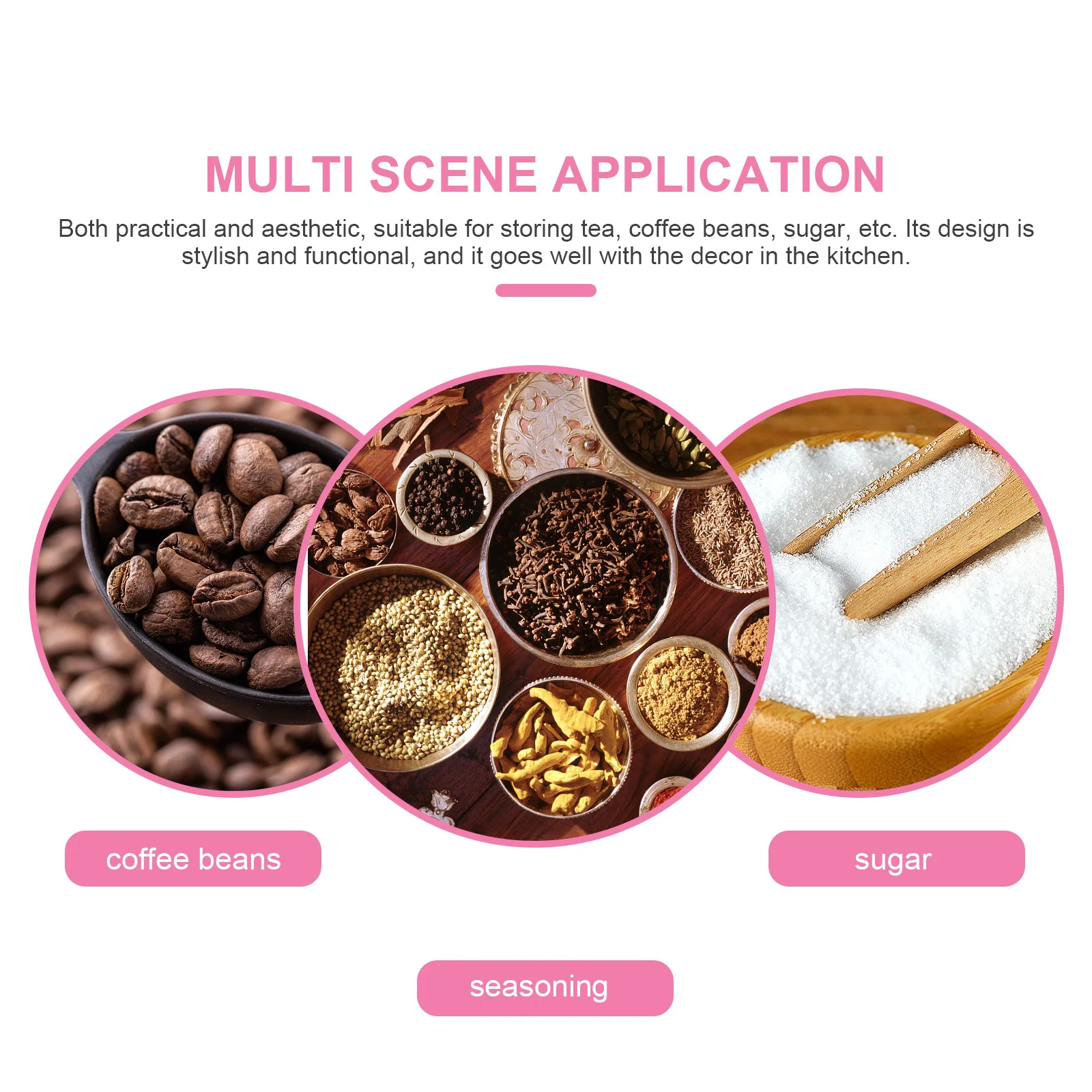 

2Pcs Tea Canister Airtight Coffee Can Portable Home Kitchen Storage Tinplate Metal Storage Container Empty Coffee Cans