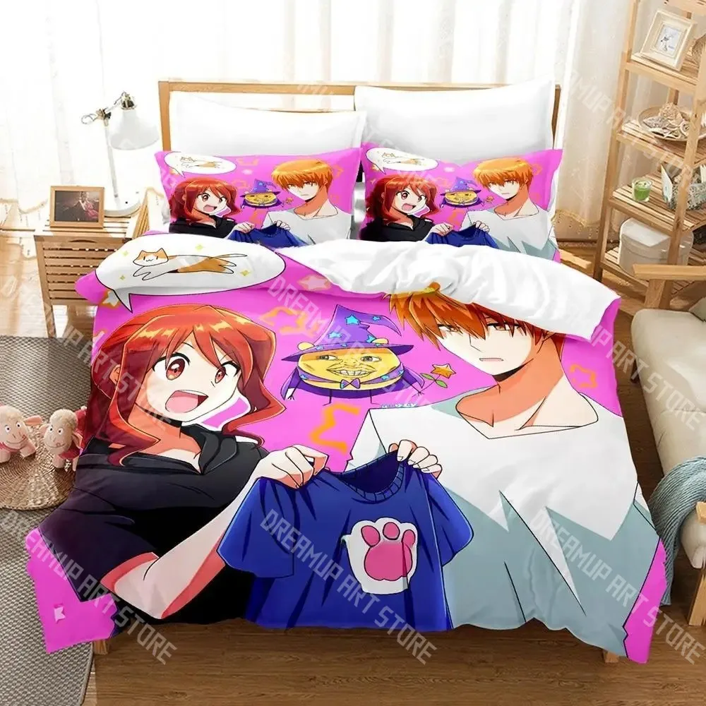 3D Printed Romantic Killer Bedding Set for Boys Girls Duvet Cover Pillowcase Included Twin Queen King Full Single Double Sizes