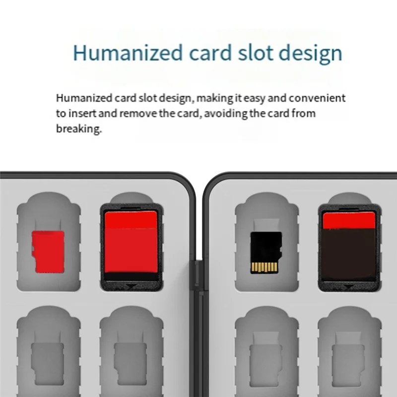 【Ostatnia szansa!】Etui do przechowywania kart gier dla Switch 2 dla Switch Lite OLED Hard Shell z 64 miejscami na kartridże do gier i 64 Micro-SD C