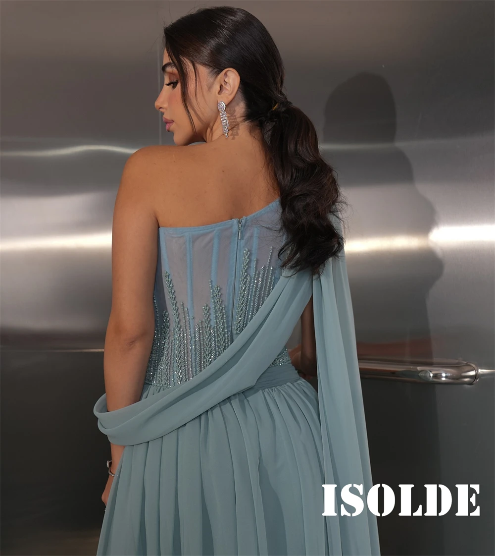 Customized Classic Chiffon Evening Dress Exquisite One Shoulder Sleeveless Homecoming Dresses Formal Special Occasion Gowns