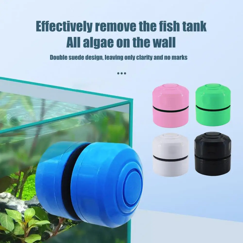 

Aquarium Fish Tank Brushes Efficient Cleaning Fish Tank Mini Magnetic Fish Tank Cleaner Brush Aquarium Accessories