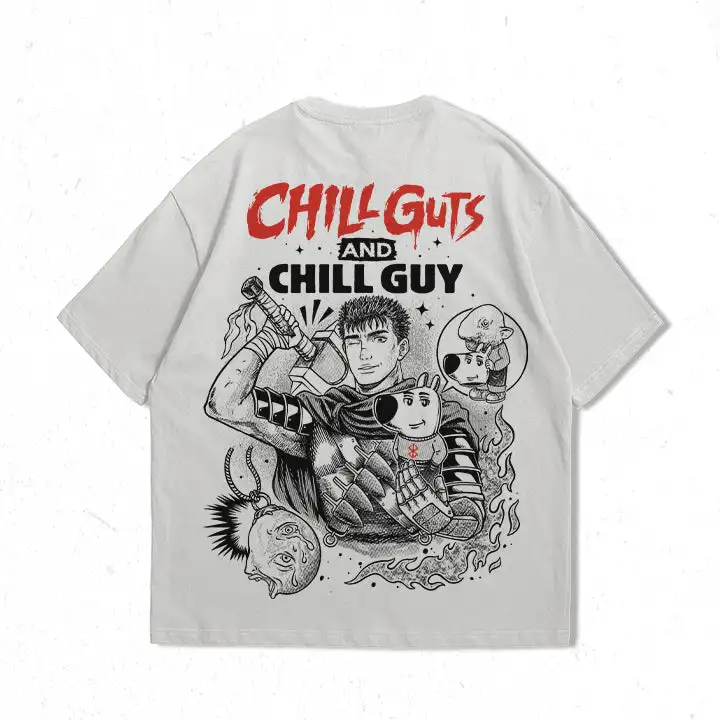 غريفيث يموت صديقي تي شيرت أنيمي مانغا النساء الرجال القطن القطن المعتاد Y2k فضفاضة قصيرة الأكمام الإناث الذكور الملابس المحملة #3