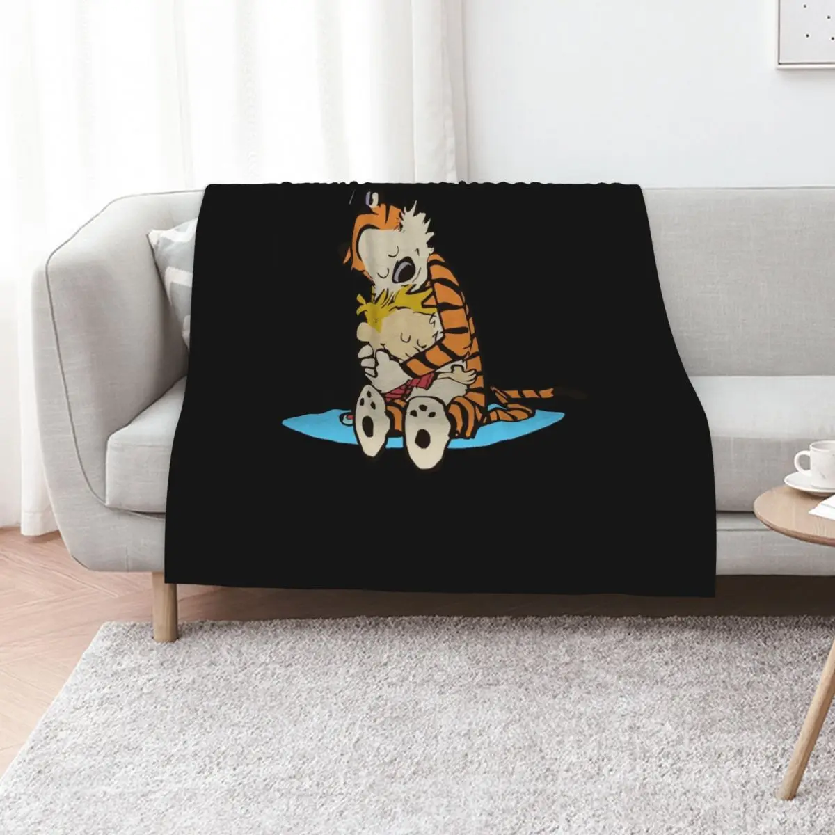 Ways To Keep Magical World Calvin Arts Fans Hobbes Funny Gift Throw Blanket Furrys Moving Fashion Sofas Decorative Sofa Blankets