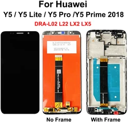 LCD For Huawei Y5 Lite 2018 Y5 2018 DRA-LX2/LX3/LX5 LCD Display Sensor For Huawei Y5 Prime 2018 LCD Honor 7A Russia 7s DUA-L22