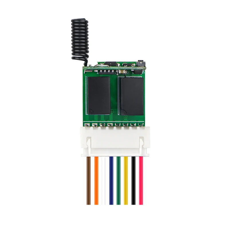 

Small RF Wireless Remote Control Switch 2CH Repeater DC3.7V 5V 7V 9V 12V For Computer LED Lights DIY Electronic Components