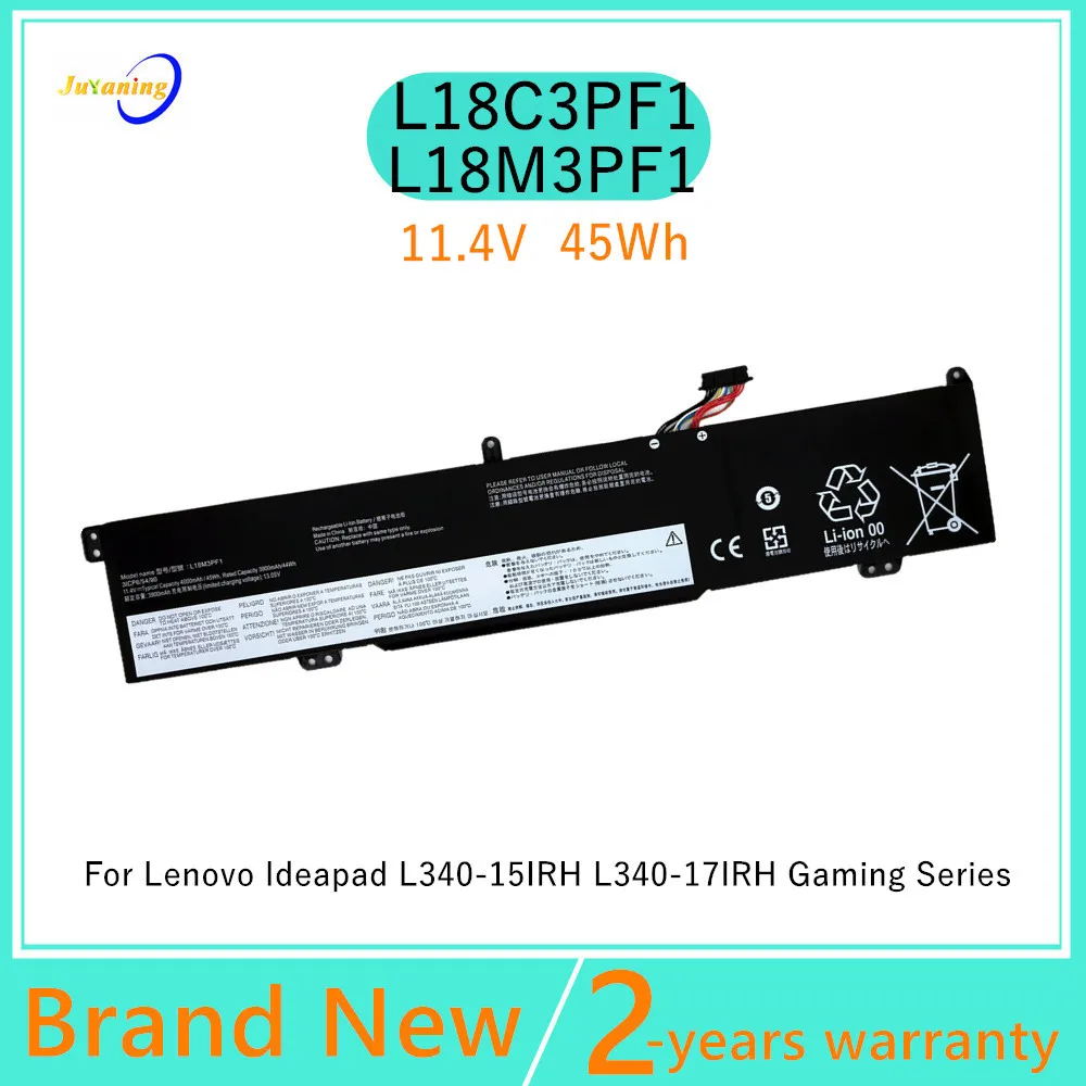 L18M3PF1 L18C3PF1 Battery For Lenovo Ideapad L340-15IRH 17IRH Gaming Series Notebook 5B10T04975 5B10W67350
