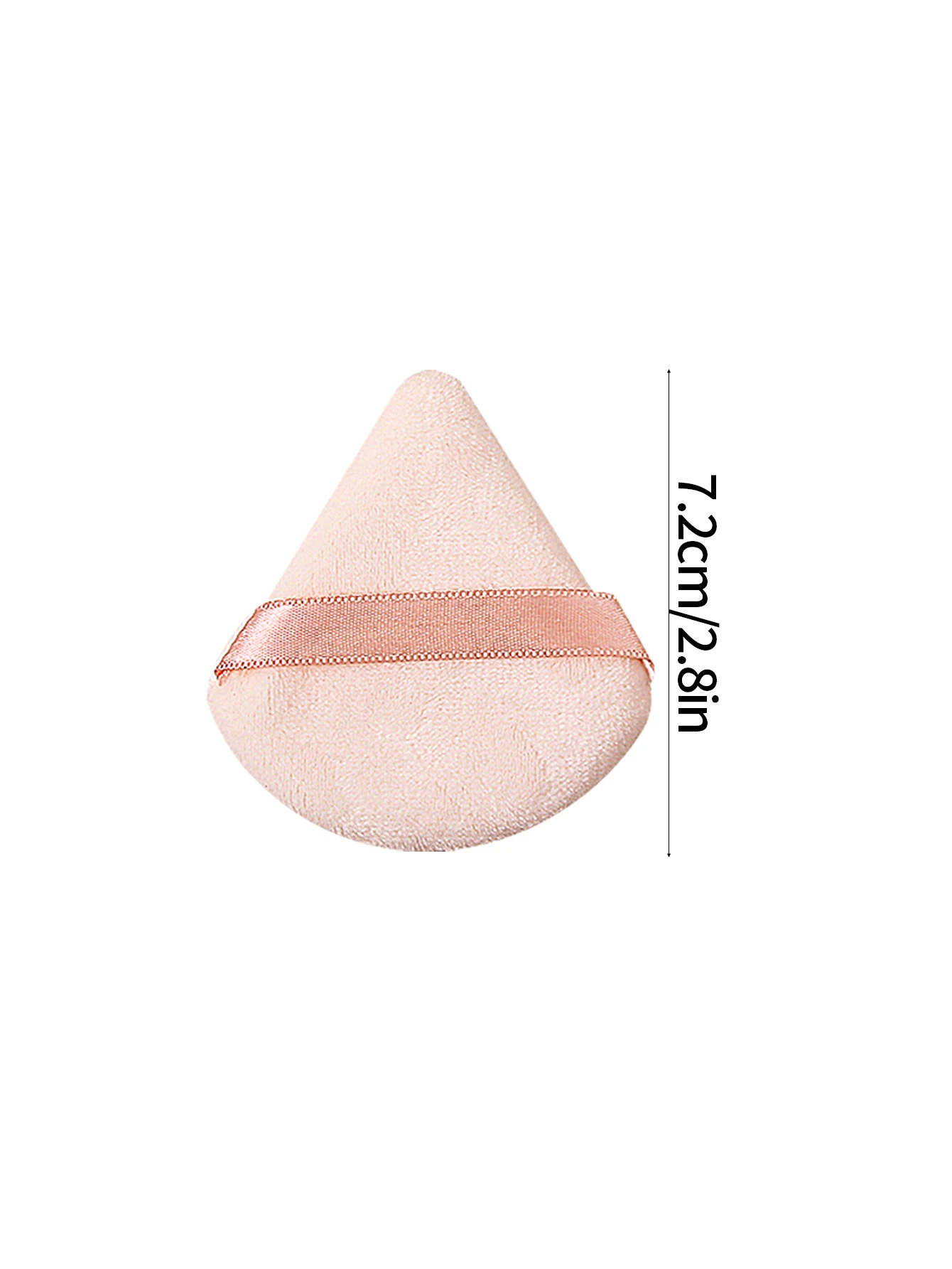 5 peças secas e molhadas de dupla finalidade, pó triangular de maquiagem em pó antiaderente de dupla face, ferramenta de maquiagem facial portátil