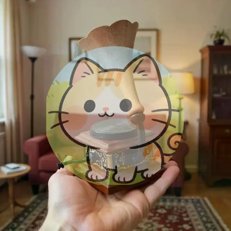 

Винтажный миниатюрный фонограф для кукольного домика, аксессуары для гостиной, декор для кукольного дома, игрушки для детских ролевых игр, украшения, подарки