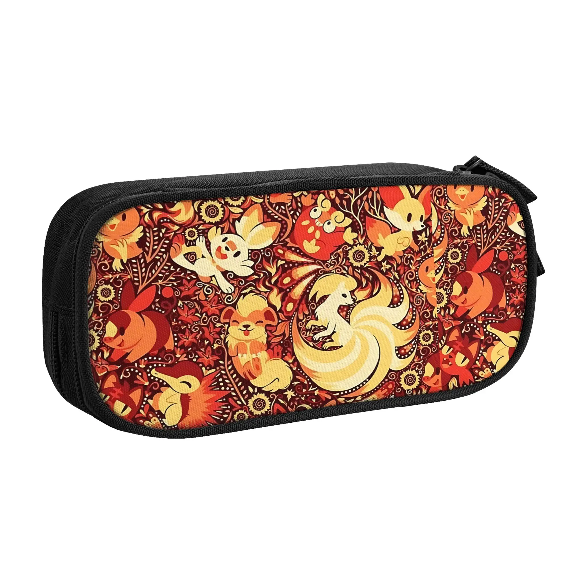 Custom Cartoon Pokemon Theme Large Capacity Bags for Child  Handheld Study Bag for Boys Gilrs Kids