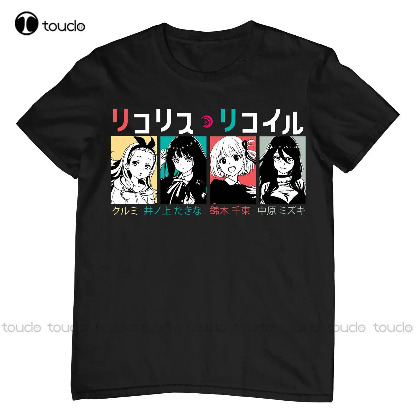 Lycoris Recoil T-Shirt Anime Takina Inoue Lycoris Recoil Comics Manga New Tee Christmas Gift Streetwear Xs-5Xl Tshirt