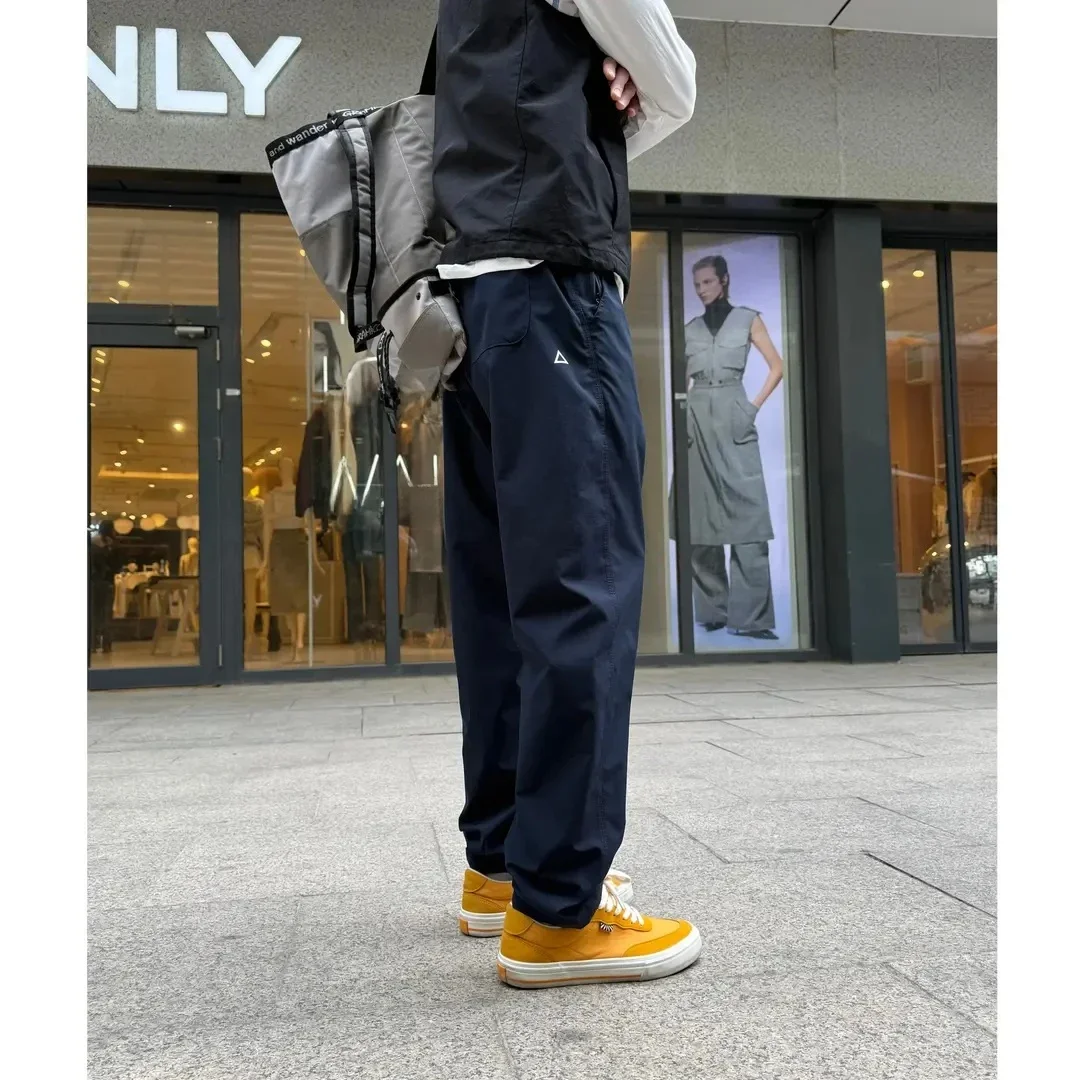 

Мужская повседневная уличная рабочая одежда en Du, мягкие брюки-карго, модные дышащие прямые брюки на весну и лето