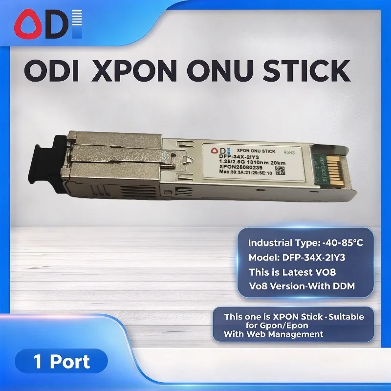 odi-pon-stick-gpon-xpon-sfp-onu-module-with-ddm-mac-pppoe-ipoe-hgu-optical-ont-for-mikrotik-openwrt-router-sfp-module-stick-v08