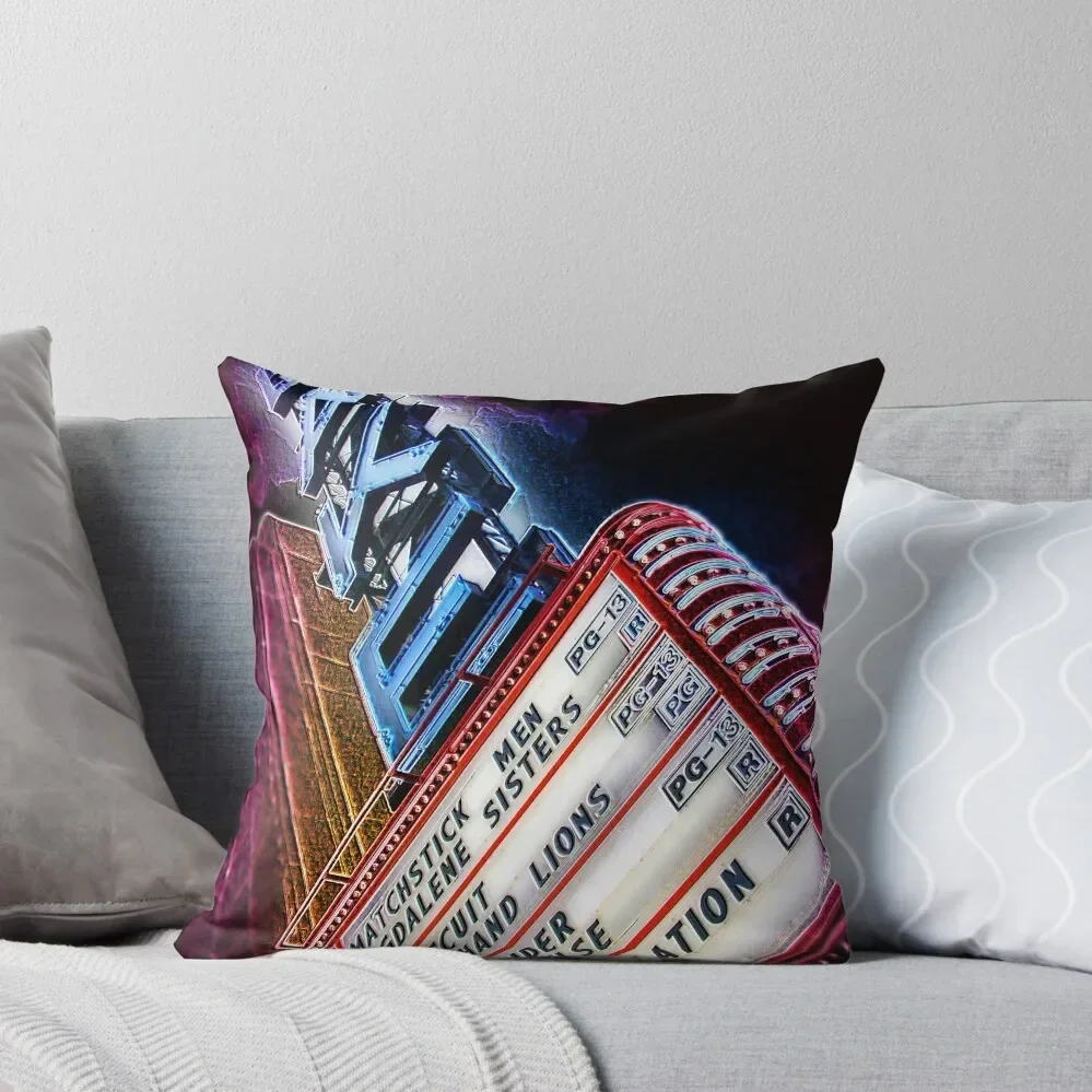 lake theater, oak park, IL Throw Pillow Sofas Covers Christmas Pillow Covers christmas ornaments 2025 Throw Pillow