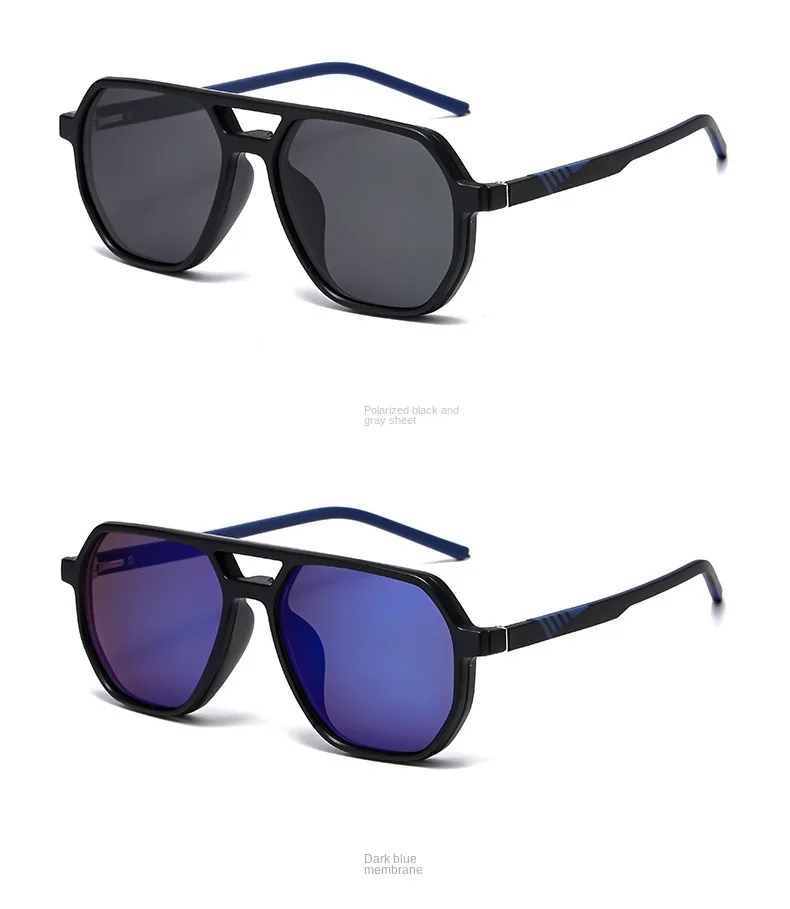 VCKA Sport-Myopie-Sonnenbrille mit großem Rahmen, 2025, 6-in-1, polarisiert, verschreibungspflichtig, magnetischer Clip, für Herren und Damen, Brillen – 0,5 bis -6,0 – Detail 13