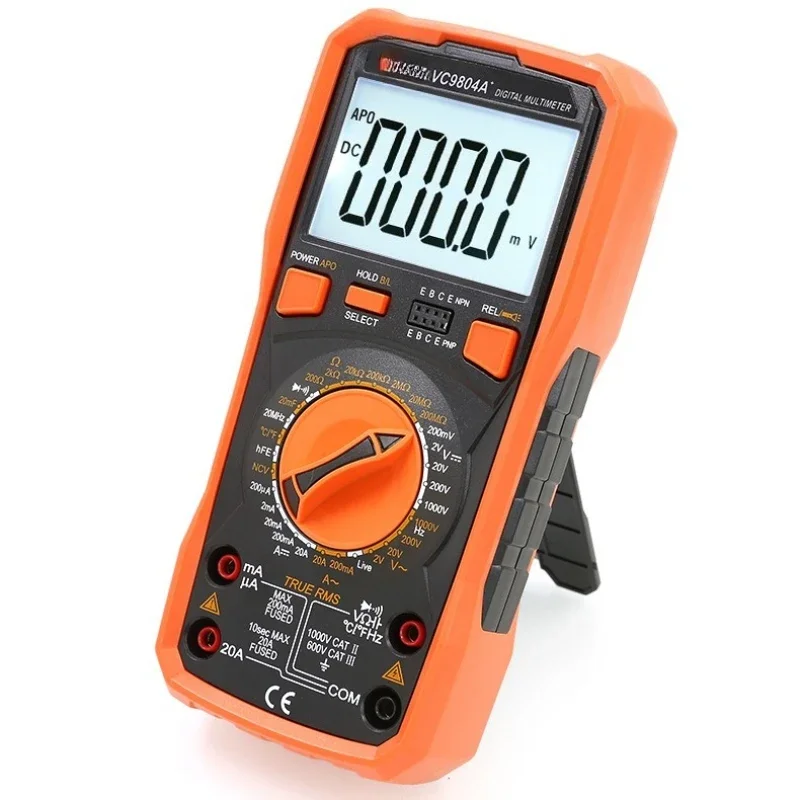 

VC9804A + Electrical Multimeter Universal Meter High Precision Display Digital Intelligent Anti-Burn Household Electric Meter