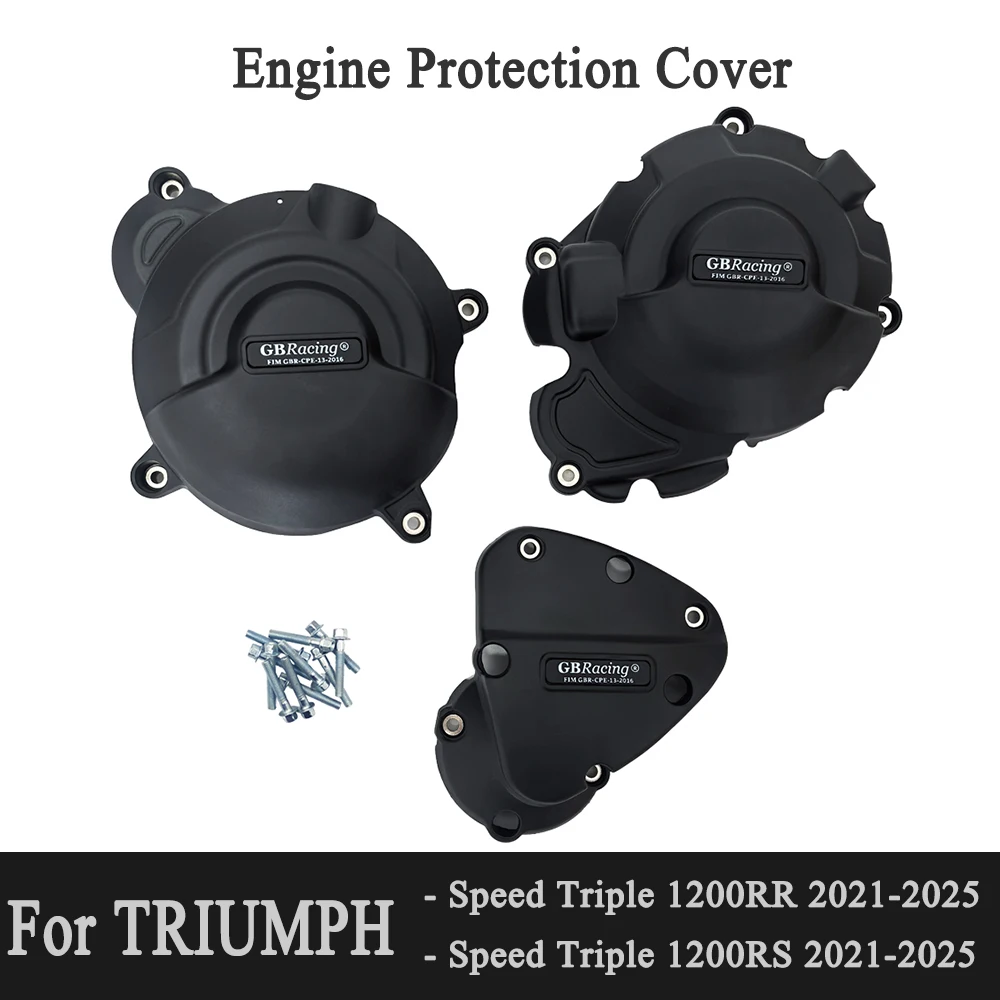 

Крышка двигателя мотоцикла, защитный чехол для чехла GB Racing для Triumph Speed Triple 1200RR и 1200RS 2021-2025
