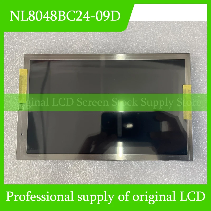 Painel de exibição de tela LCD para NEC, 9.0 ", NL8048BC24-09D, original, novo, transporte rápido, 100% testado