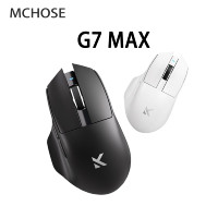 MCHOSE G7 Pro Mouse Lightweight Ergonomic Wireless Gaming Office Mouse PAW3395 55g 800mAh 2.4GHz RF/BT/Wired Tri-Mode Mouse