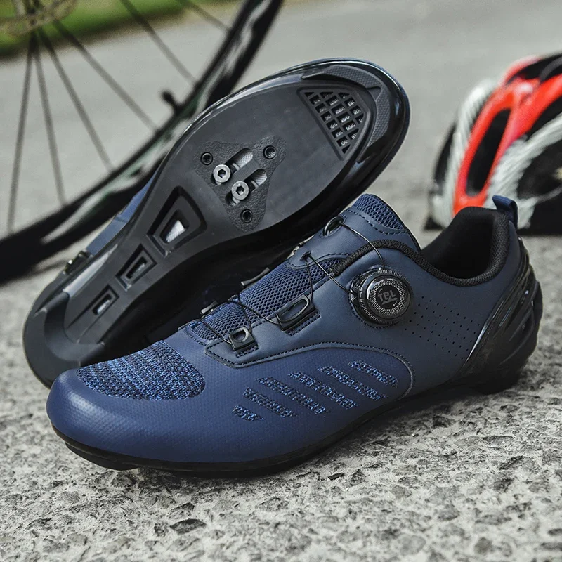 

MTB Cycling Shoes for Men and Women, Self-Locking Cleat, Road Bike Shoes, Speed Racing, SPD Mountain Bicycle Sneakers