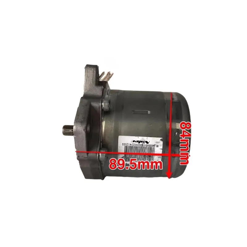 Second-hand goods 12V 600W 2200 RPM High Torque Brushless Servo Motor Resolver Type for DIY Car/Boat/Power Thruster Conversion