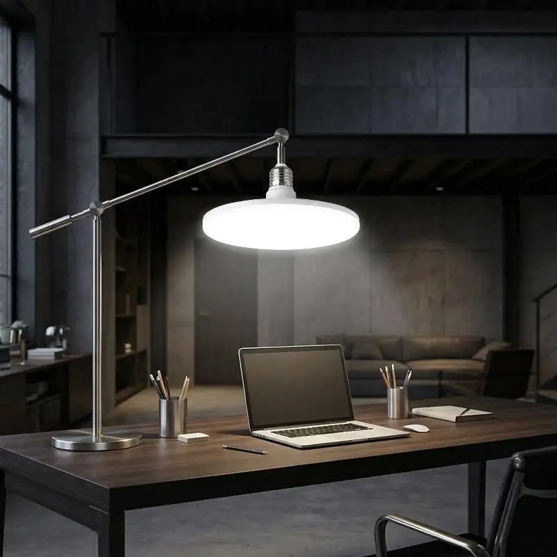 E27 LED Bulb 1 Piece Energy Saving Lighting Flying Saucer Light Warm White for Bedroom Kitchen