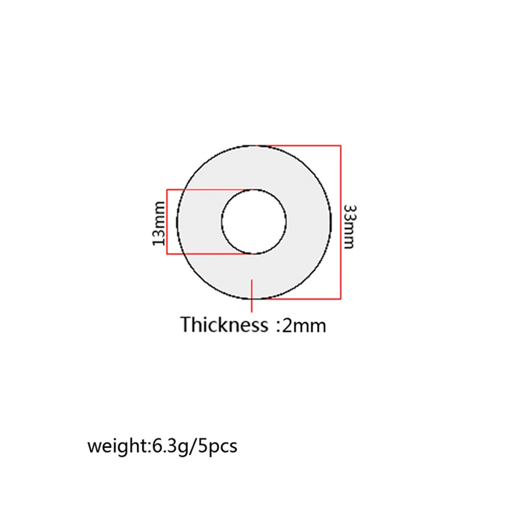 

5pcs Guitar Toggle Plate Rhythm Treble Washer Ring For Electric Guitar Replacement Part Stick-On Switch Plate Accessory