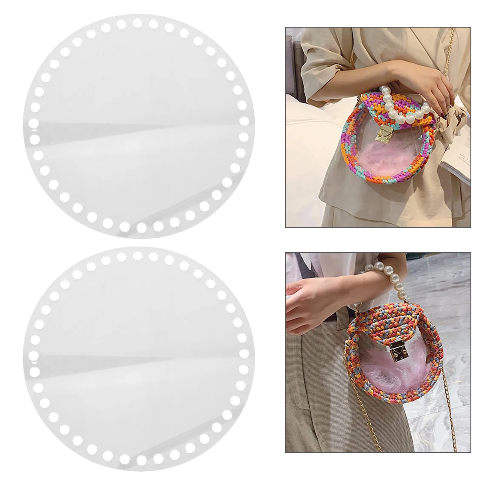 5Pcs Acrylic Transp…