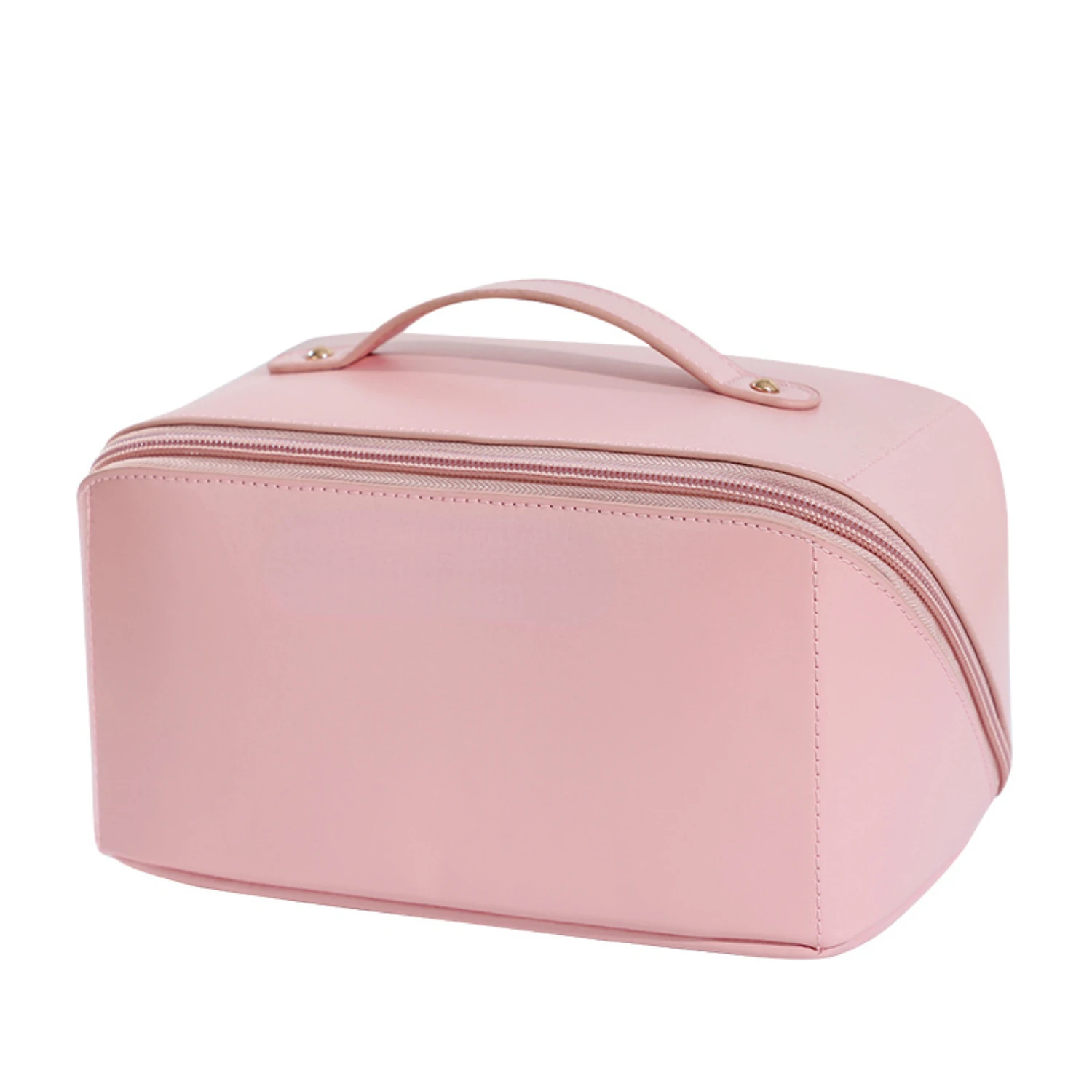 Large Capacity Portable Waterproof Travel Cosmetic Bag for Women and Girls - Zipper Storage Makeup Bag for Travel