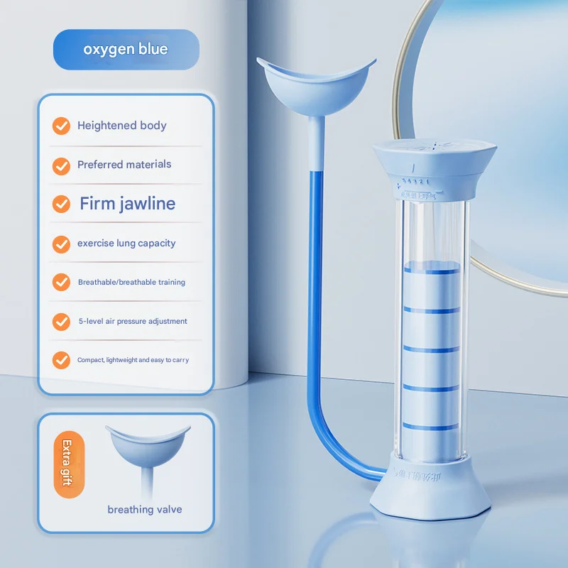 Mancuerna de respiración, capacidad de respiración abdominal, vientre adelgazante, mancuerna de entrenamiento de resistencia al respiración