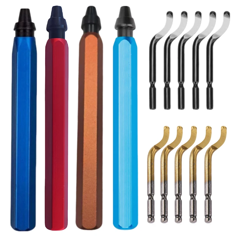 

1 шт. RB1000 ручка инструмент для удаления заусенцев BS1010 BS1012 обрезное лезвие металл дерево пластик инструменты для удаления грубых кромок