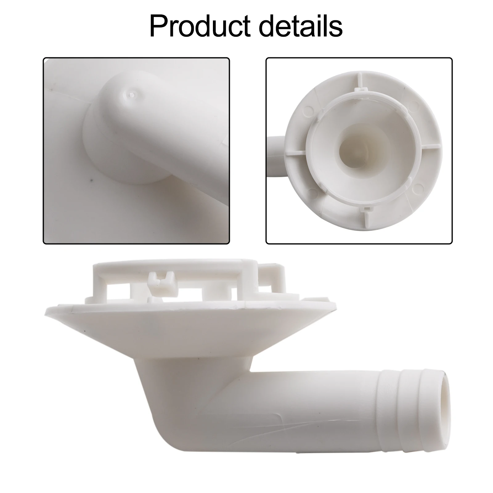 Picture 4: 42mm Air Conditioner Ac External Unit Drain Hose Connector Elbow Fitting For Mini-Split For Window Unit Air Conditioner System