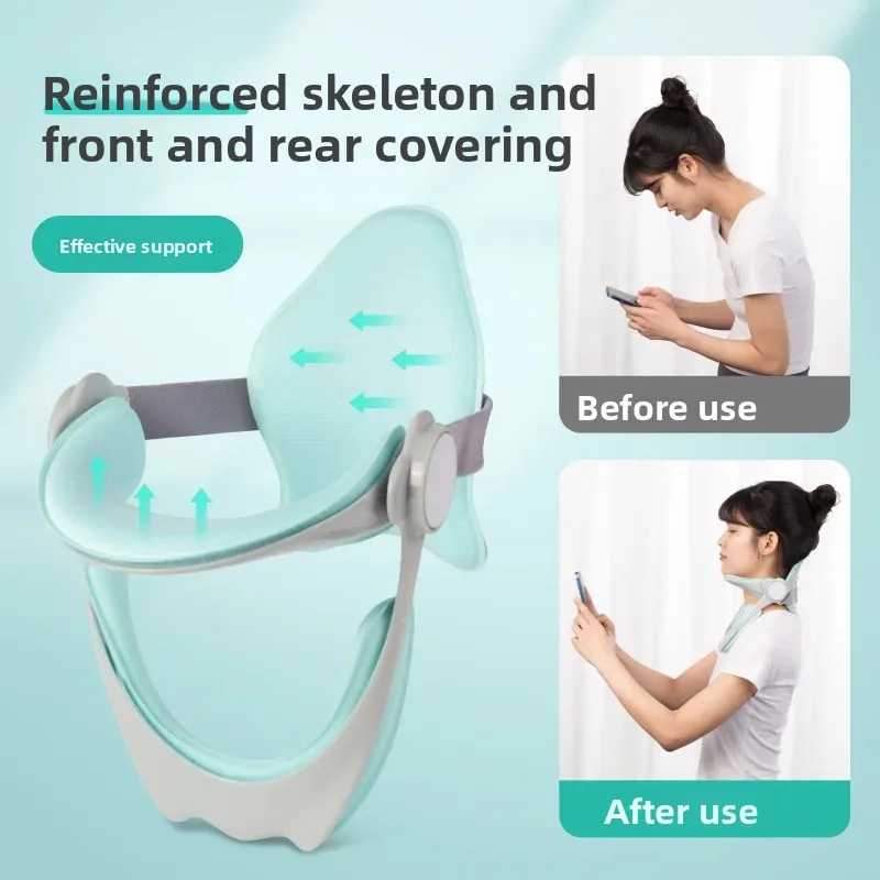 

Neck Braces Support Stretcher Spine ProtectorAdjustable Cervical Traction Device Posture Corrector Cervical Collar Health