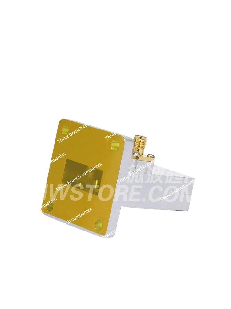 Коаксиальный преобразователь сигналов WR75 (BJ120) SMA типа мама 9,84-15 ГГц Коаксиальный преобразователь сигналов WR75 (BJ120) SMA типа мама 9,84-15 ГГц