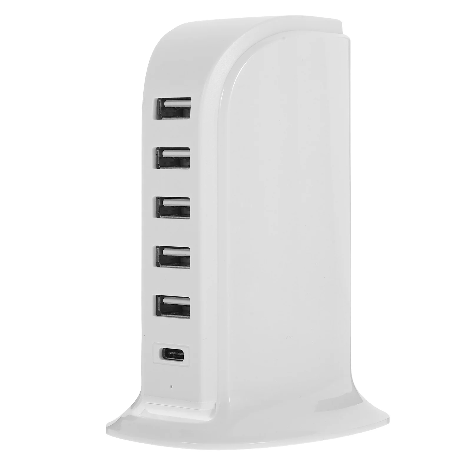 

6 Port Desktop Power Hub USB Charging Station with Smart Identification and Multi Protection White Uk Plug USB Hub