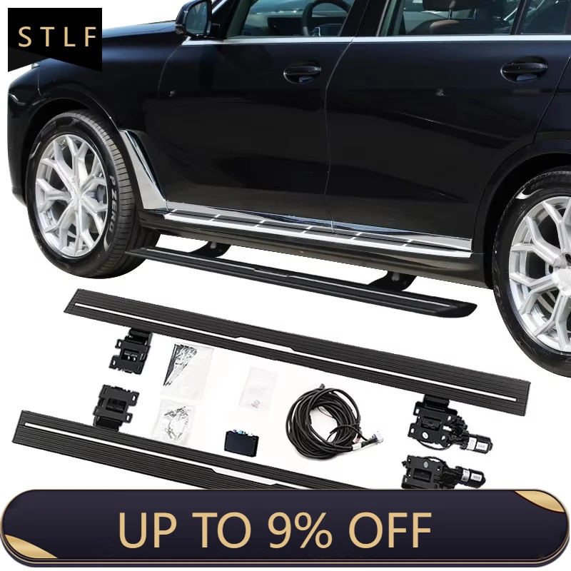 

Electric Running Boards Retractable Aluminum Alloy Automatic Power Side Step for X7 G07 2019-2025 with Carry Bag