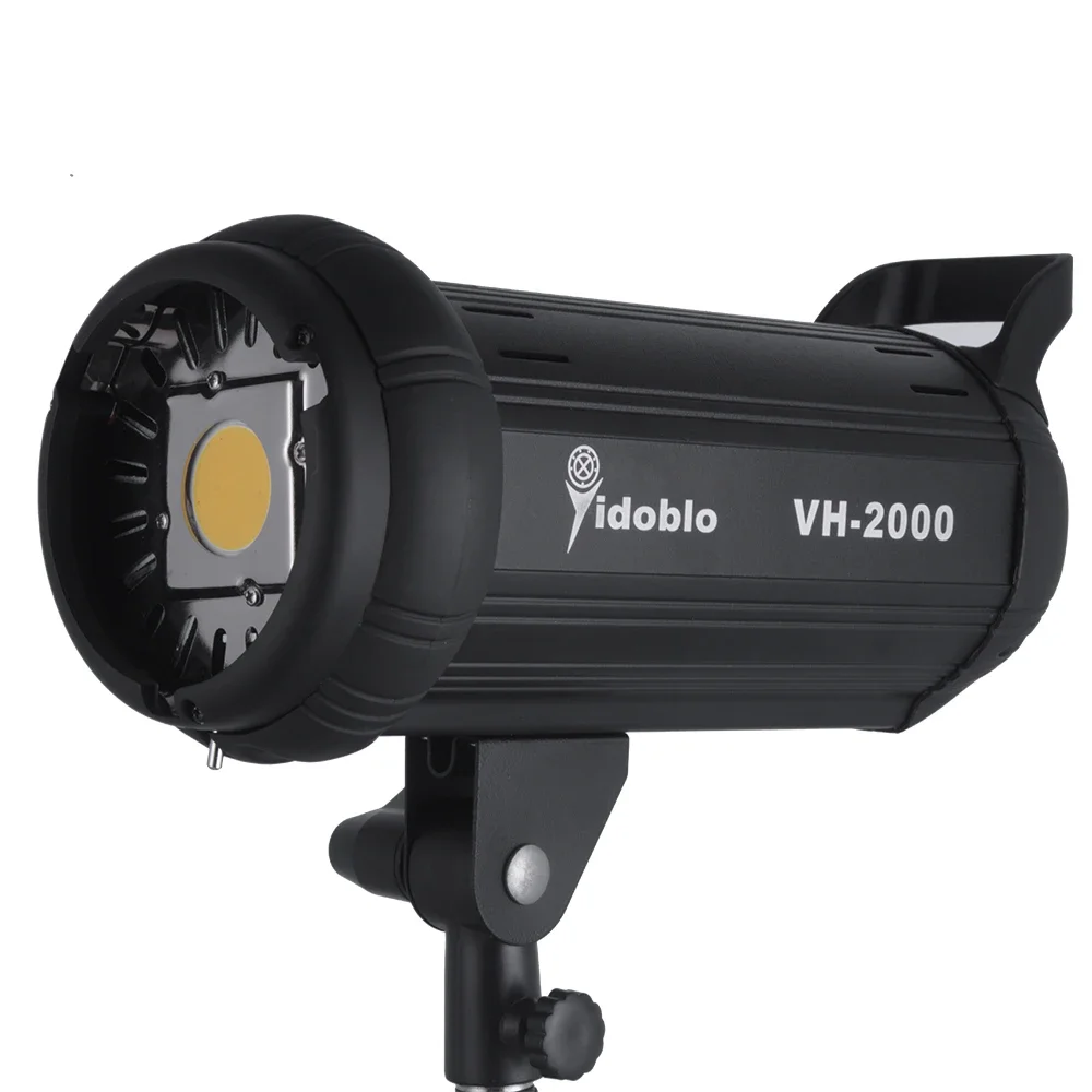 

Yodoblo VH-2000II Bi-color 200W LED Studio Lights Black Lighting For Video Lamps Shooting 5500K Photography Lighting