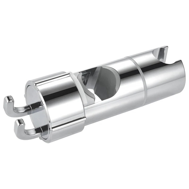 

Ручной держатель для душа, регулируемый держатель для душа с вращением на 360 °, держатель для душа с 2 крючками для ванной комнаты