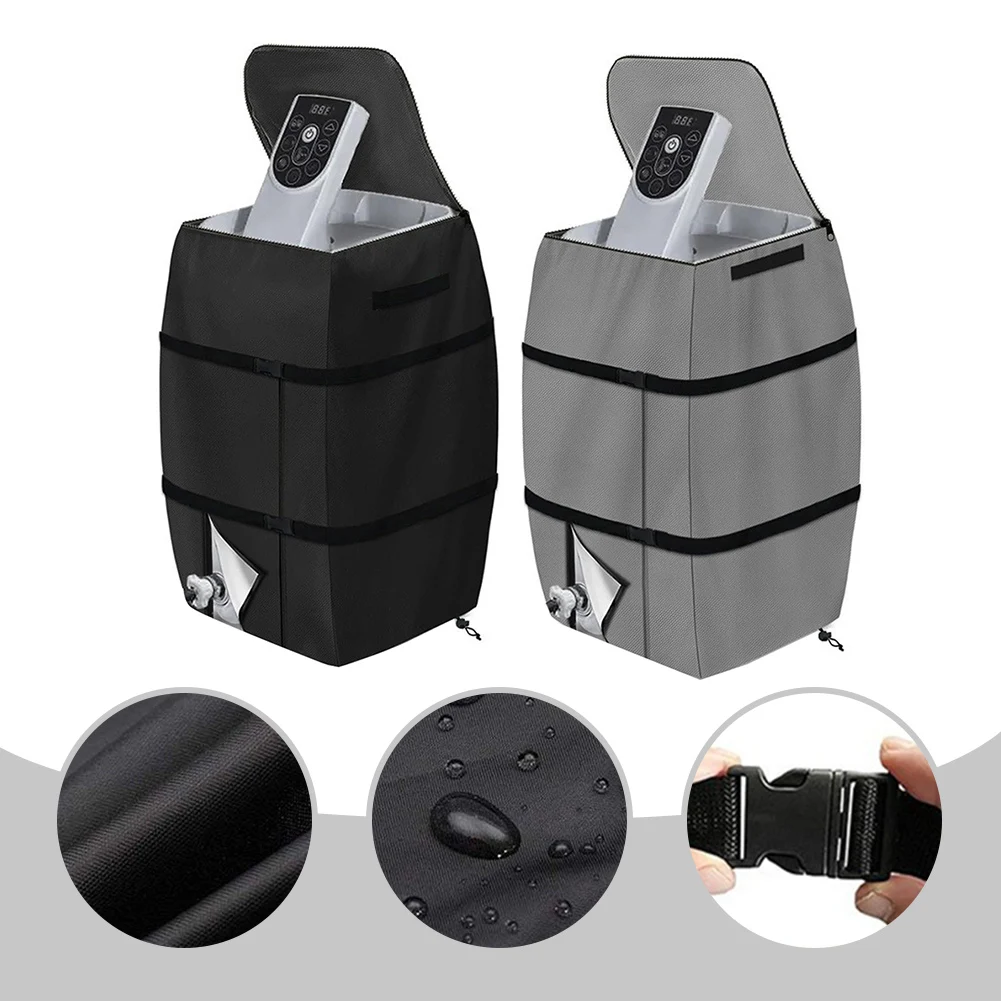 43x38x54cm Inflatable Spa Water Heater Pump Cover For Duty Weatherproof Hot Tub Spa Heater Pump Cover Outdoor Pool Parts