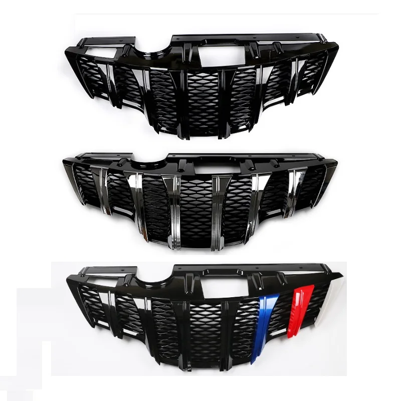 new Auto Racing Grills Fit For Xtrail X-trail T32 2014 2015 2017 2016 2018 Abs Mesh Mask Bumper Cover Grille Grill Car Parts